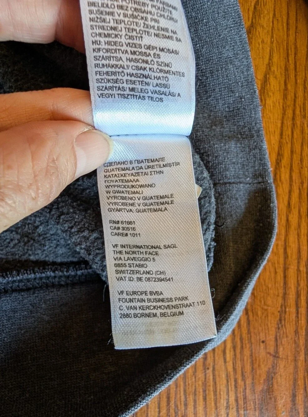 The North Face Black Rock NSW 2020 Hoodie Men's Medium Gray Pullover